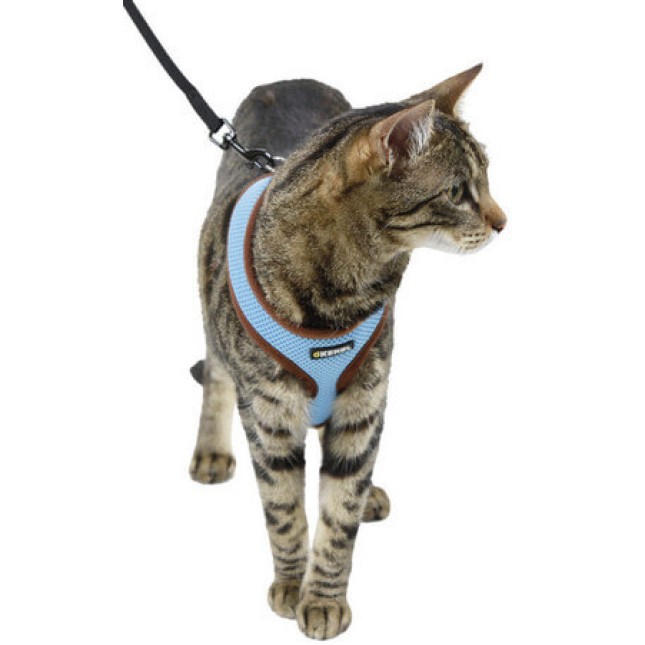 Kerbl Cat Harness Activ blue, 120 cm Kerbl Cat Harness Activ blue, 120 cm
