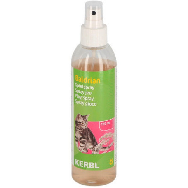 Kerbl Play Spray Baldrian for cat, Ιδανικό για την εκπαίδευση της γάτας σας