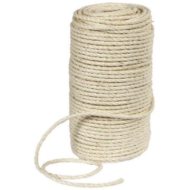 Kerbl Sisal Rope φυσικό σχοινί για νυχοδρόμια 100 m Kerbl Sisal Rope φυσικό σχοινί για νυχοδρόμια 100 m