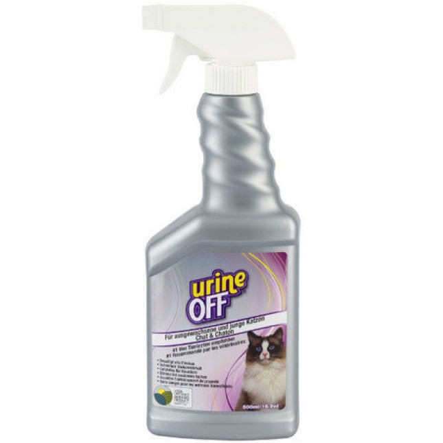 Kerbl UrineOff Spray cat odour για την απομάκρυνση των λεκέδων των ούρων και των κακών μυρωδιών Kerbl UrineOff Spray cat odour για την απομάκρυνση των λεκέδων των ούρων και των κακών μυρωδιών