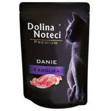 Dolina Noteci Premium φακελάκι για ενήλικες γάτες κουνέλι 85gr