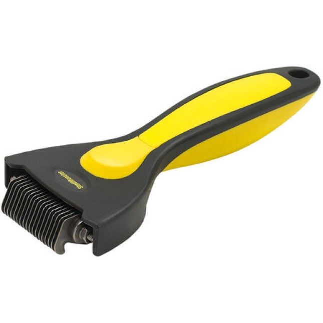 Oster Detangling curry comb shedmonster λειαίνει το πάνω τρίχωμα και ξεμπερδεύει το τρίχωμα βάσης