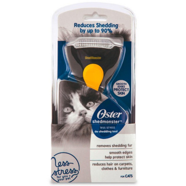 Oster Detangling curry comb shedmonster λειαίνει το πάνω τρίχωμα και ξεμπερδεύει το τρίχωμα βάσης