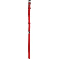 Kerbl cat collar, red elastic, ιδιαίτερα πρακτικό και ανθεκτικό για την καθημερινή χρήση