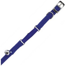 Kerbl cat collar, blue elastic, ιδιαίτερα πρακτικό και ανθεκτικό για την καθημερινή χρήση
