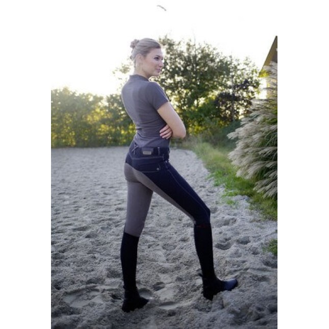 Covalliero παντελόνι ιππασίας Techno, μαύρο, από μικρο-ίνες και βαμβάκι για τέλεια άνεση