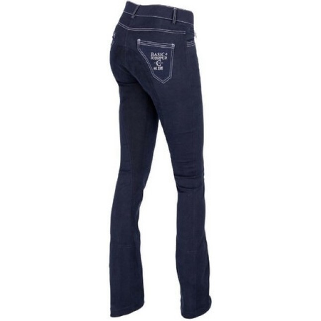 Covalliero γυναικείο παντελόνι BasicPlus Jodhpur, μπλε, για casual στυλ Covalliero γυναικείο παντελόνι BasicPlus Jodhpur, μπλε, για casual στυλ