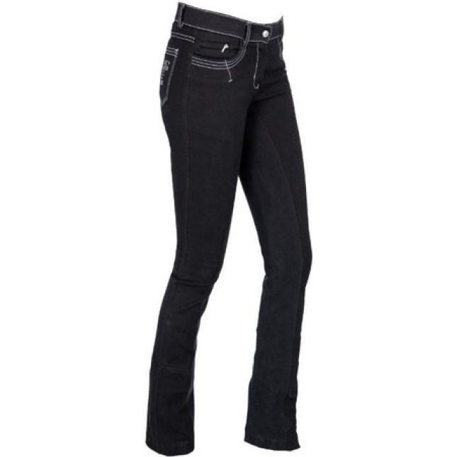 Covalliero γυναικείο παντελόνι BasicPlus Jodhpur, μαύρο, για casual στυλ Covalliero γυναικείο παντελόνι BasicPlus Jodhpur, μαύρο, για casual στυλ