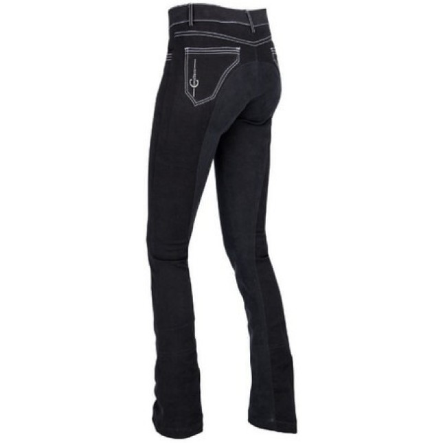 Covalliero γυναικείο παντελόνι BasicPlus Jodhpur, μαύρο, για casual στυλ Covalliero γυναικείο παντελόνι BasicPlus Jodhpur, μαύρο, για casual στυλ