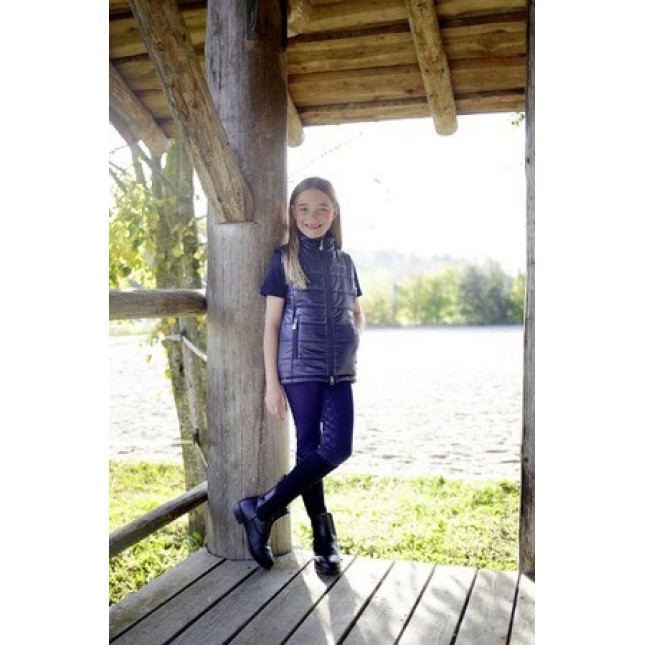 Covalliero παιδικό παντελόνι ιππασίας Equona, σκούρο μπλε, εξαιρετικά ελαστικό
