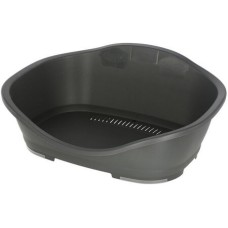 Kerbl Plastic Bed Sleepers, 96x68x37,5 cm, gray Kerbl Plastic Bed Sleepers, 96x68x37,5 cm, gray