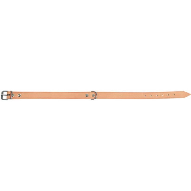 Kerbl MEXICA collar riveted natural 25mm, 46-56cm Kerbl MEXICA collar riveted natural 25mm, 46-56cm