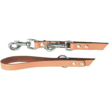 Kerbl MEXICA training leash riveted natural, 18 mm, 200 cm