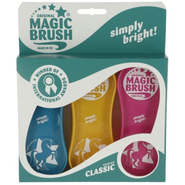 Kerbl σετ βούρτσες MagicBrush Classic, για εκρηκτική καθαριότητα