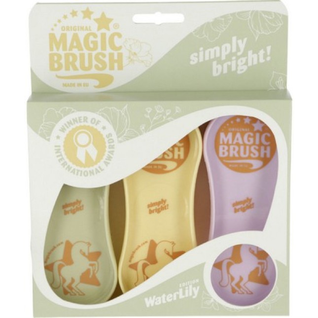 Kerbl σετ βούρτσες MagicBrush Waterlily, για εκρηκτική καθαριότητα Kerbl σετ βούρτσες MagicBrush Waterlily, για εκρηκτική καθαριότητα