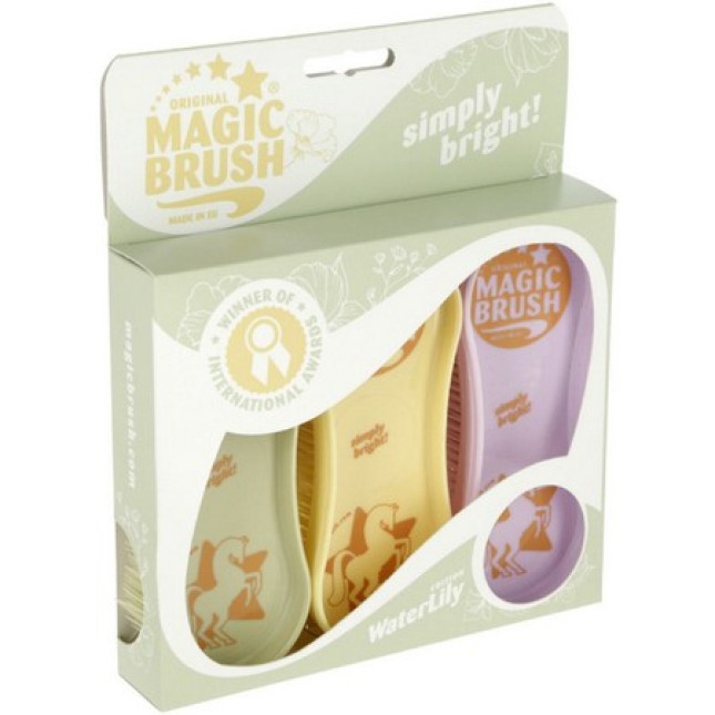 Kerbl σετ βούρτσες MagicBrush Waterlily, για εκρηκτική καθαριότητα Kerbl σετ βούρτσες MagicBrush Waterlily, για εκρηκτική καθαριότητα
