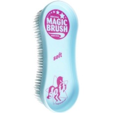 Kerbl βούρτσα MagicBrush Soft, γαλάζια, για τις ιδιαίτερα ευαίσθητες περιοχές των αλόγων