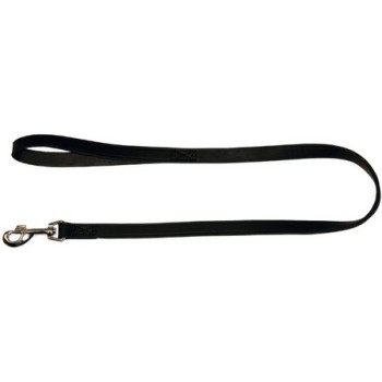 Kerbl Μαύρος δερμάτινος οδηγός με ραφές VEGAS 20 mm /100 cm Kerbl Μαύρος δερμάτινος οδηγός με ραφές VEGAS 20 mm /100 cm