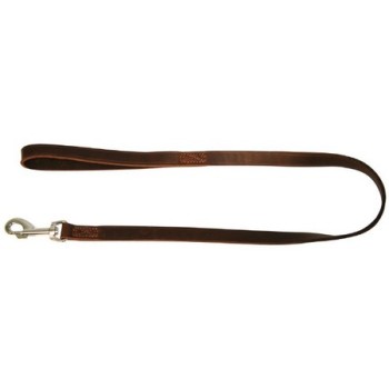 Kerbl Καφέ δερμάτινος οδηγός με ραφές VEGAS 20 mm /100 cm Kerbl Καφέ δερμάτινος οδηγός με ραφές VEGAS 20 mm /100 cm