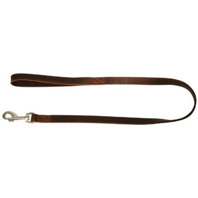 Kerbl Καφέ δερμάτινος οδηγός με ραφές VEGAS 20 mm /100 cm Kerbl Καφέ δερμάτινος οδηγός με ραφές VEGAS 20 mm /100 cm