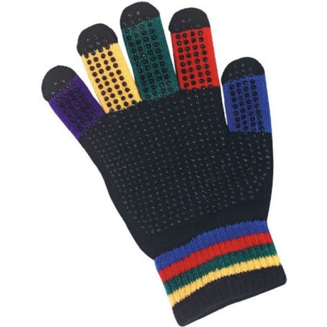 Covalliero γάντια ιππασίας ενηλίκων Magic Grippy πολύχρωμα, με μεγάλη ελαστικότητα
