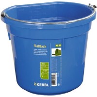 Kerbl κάδος νερού και φαγητού FlatBack 20 λίτρα, μπλε