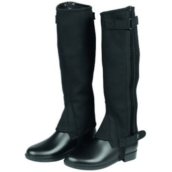 Covalliero γκέτες παιδικές και ενηλίκων Classic Stretch μαύρες, από ανθεκτική δερματίνη Covalliero γκέτες παιδικές και ενηλίκων Classic Stretch μαύρες, από ανθεκτική δερματίνη