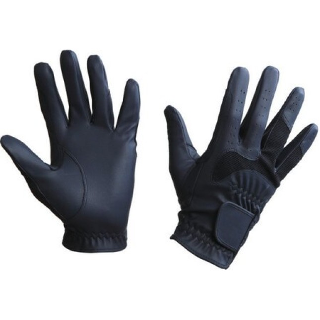 Covalliero γάντια ιππασίας Gloria μπλε, μαλακά και ανθεκτικά