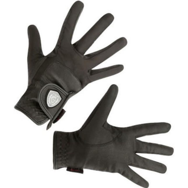 Covalliero γάντια ιππασίας Dana μαύρα, με εξαιρετικό κράτημα για απόλυτη άνεση