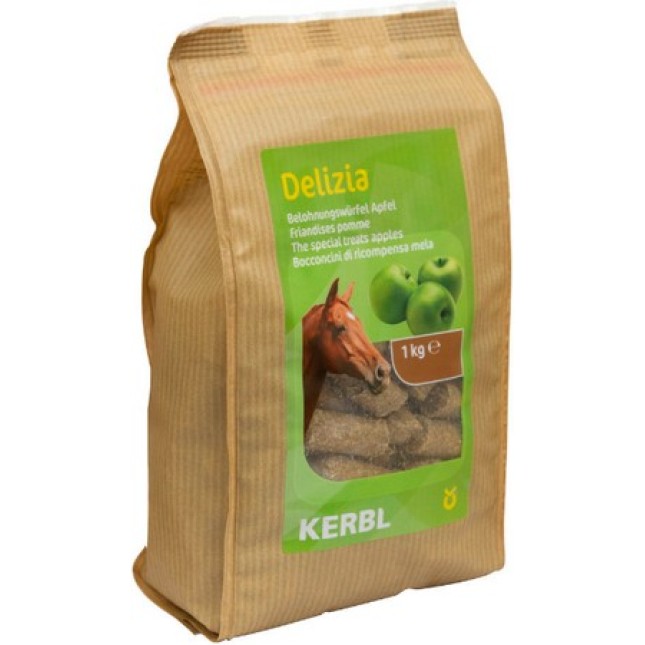 Kerbl Delizia λιχουδιές μήλο, 1 kg Kerbl Delizia λιχουδιές μήλο, 1 kg