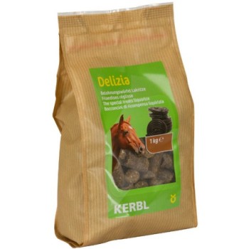 Kerbl Delizia λιχουδιές γλυκόριζα, 1 kg Kerbl Delizia λιχουδιές γλυκόριζα, 1 kg