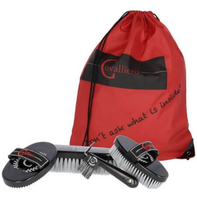 Covalliero τσάντα για grooming γεμάτη με εργαλεία καθαρισμού και περιποίησης