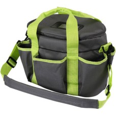 Kerbl Τσάντα αποθήκευσης 27x22x22cm ανθρακί / πράσινο Ιδανική για ταξίδια και περιήγηση