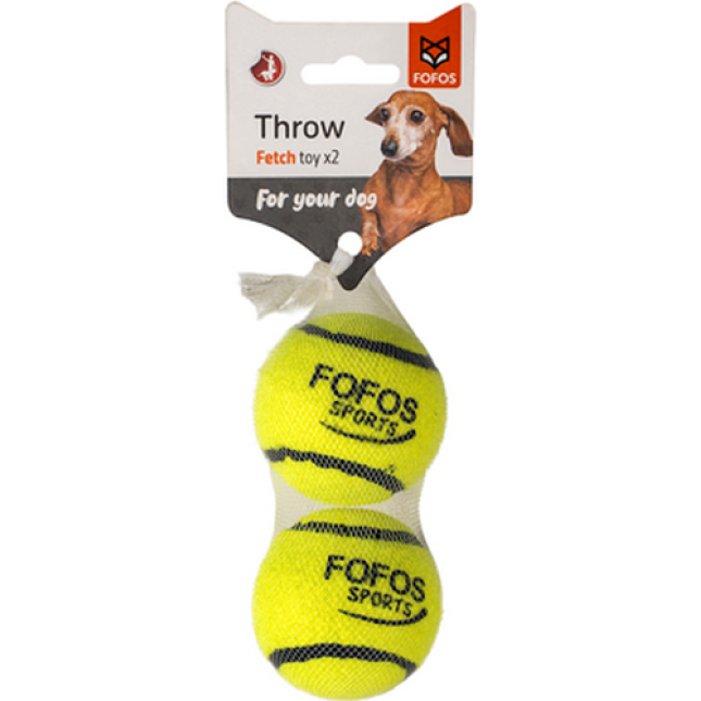 Fofos Παιχνίδι Σκύλου Tennis Ball (2 τμχ) Fofos Παιχνίδι Σκύλου Tennis Ball (2 τμχ)