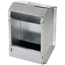 Kerbl ταΐστρα μεταλλική κουνελιών, feed area: 1, 2200 ml