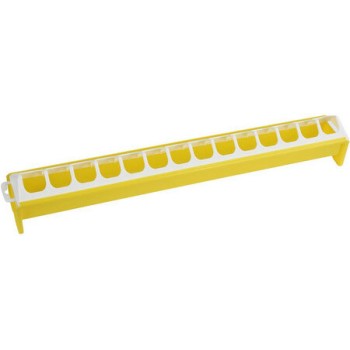 Kerbl πλαστική ταΐστρα για νεαρά πτηνά 50 x 7 cm, made of plastic