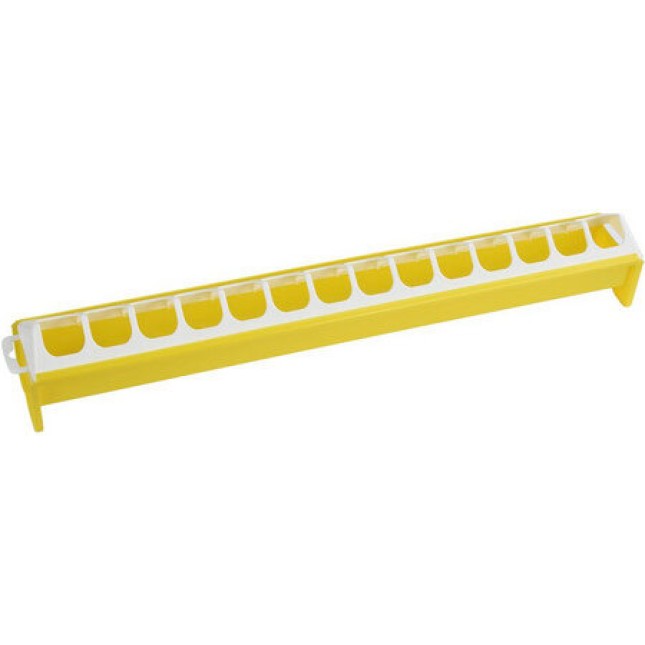 Kerbl πλαστική ταΐστρα για νεαρά πτηνά 50 x 7 cm, made of plastic