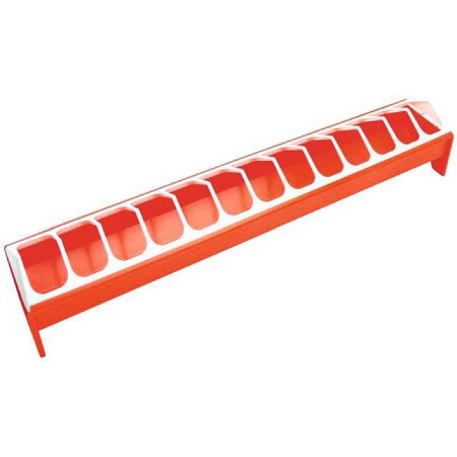 Kerbl πλαστική ταΐστρα για νεαρά πτηνά 75 x 12cm, made of plastic