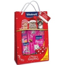 Vitakraft Χριστουγεννιάτικη σακούλα με λιχουδιές για γάτες