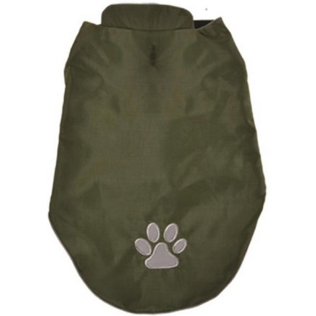 Vitakraft Aδιάβροχο με επένδυση fleece Χακί 45cm Vitakraft Aδιάβροχο με επένδυση fleece Χακί 45cm
