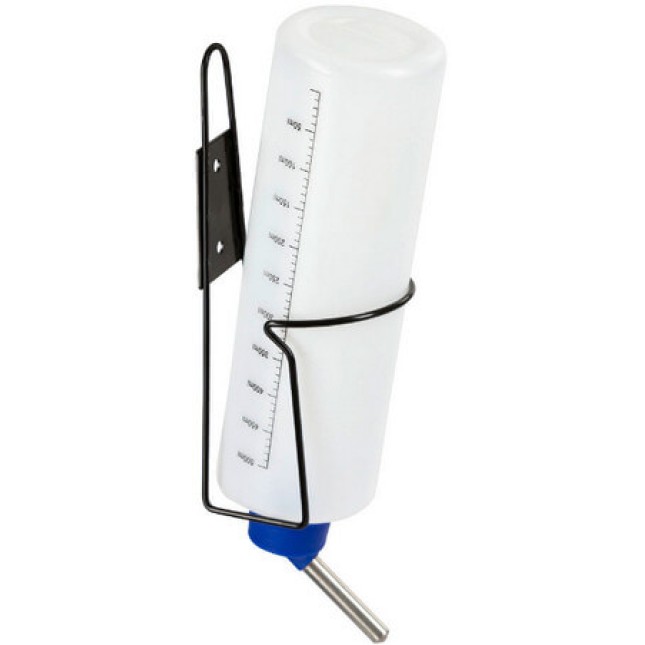 Kerbl ποτίστρα για μικρά ζώα μπουκάλι 500ml  with holder,made of metal