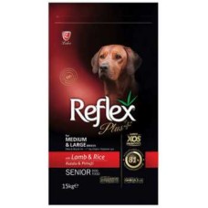Lider Reflex plus medium/large για ηλικιωμένους σκύλους, αρνί 1k χύμα Lider Reflex plus medium/large για ηλικιωμένους σκύλους, αρνί 1k χύμα