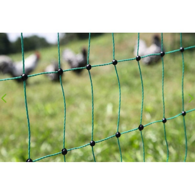 Kerbl δίχτυ περίφραξης πουλερικών 15m, 112cm double prong, ηλεκτρικό Kerbl δίχτυ περίφραξης πουλερικών 15m, 112cm double prong, ηλεκτρικό