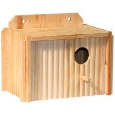 Kerbl Nesting φωλιά πουλιών ξύλινη για parakeets 21x13x13cm Kerbl Nesting φωλιά πουλιών ξύλινη για parakeets 21x13x13cm