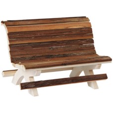 Kerbl Παιχνίδι τρωκτικών ξύλινο παγκάκι 18 x 11 x 12 cm