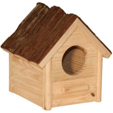 Κerbl Σπίτι για χάμστερ από μασίφ ξύλο 14 x 12 x 13 cm