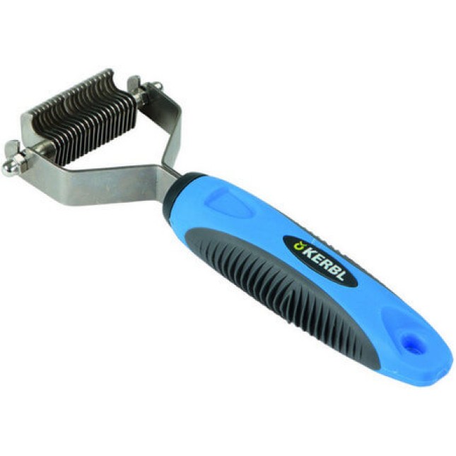 Kerbl χτένα ξεμπερδέματος Coat Detangling Curry Comb 18 cm, 20 blades