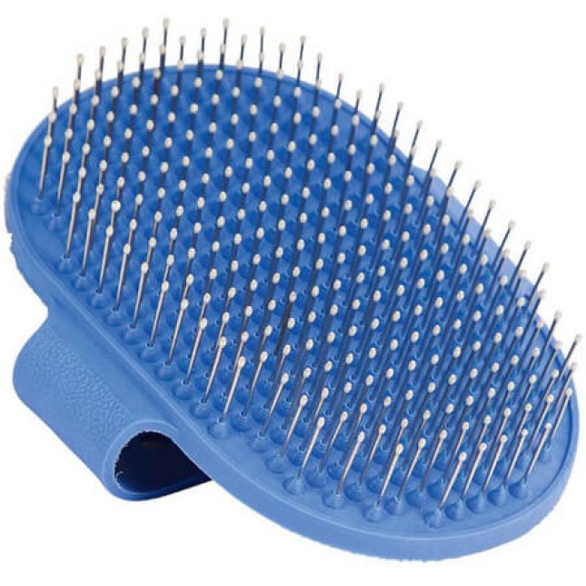 Kerbl Εύκαμπτη χτένα Curry Comb για την αφαίρεση μπερδεμένων μαλλιών, βρωμιάς και κόμπων Kerbl Εύκαμπτη χτένα Curry Comb για την αφαίρεση μπερδεμένων μαλλιών, βρωμιάς και κόμπων