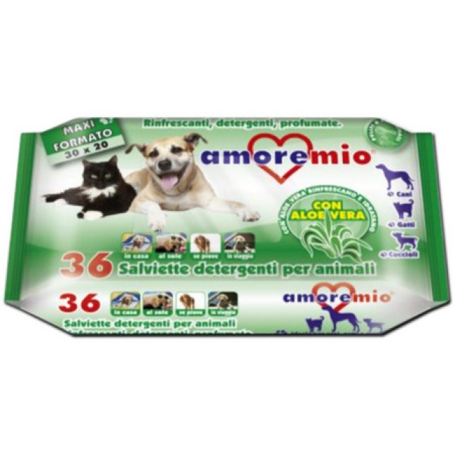 Amoremio υγρά μαντηλάκια καθαρισμού aloe vera ιδανικά για το τρίχωμα του κατοικίδιου ζώου σας Amoremio υγρά μαντηλάκια καθαρισμού aloe vera ιδανικά για το τρίχωμα του κατοικίδιου ζώου σας