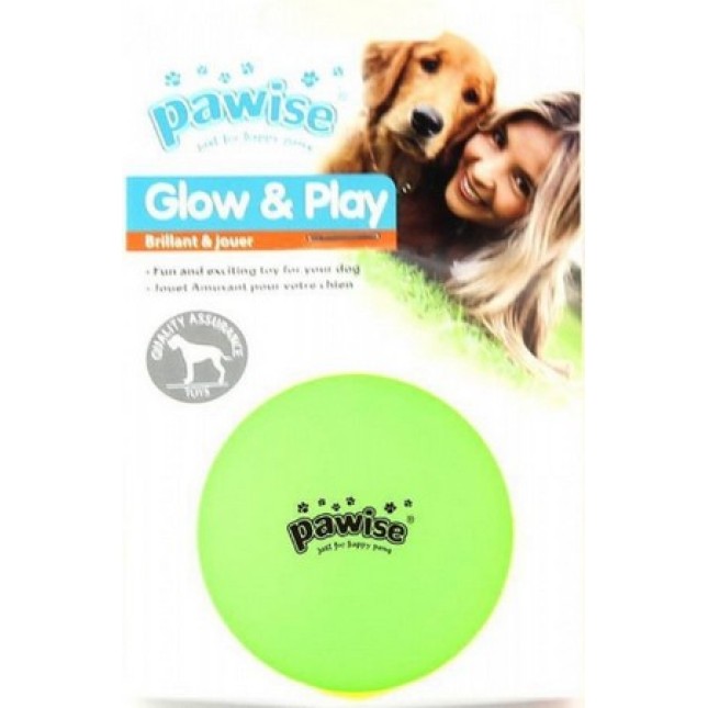 Pawise Vinyl Παιχνίδι Σκύλου φωσφορίζουσα μπάλα L Pawise Vinyl Παιχνίδι Σκύλου φωσφορίζουσα μπάλα L